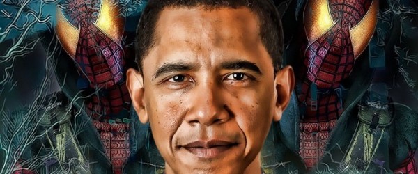 obama spiderman1