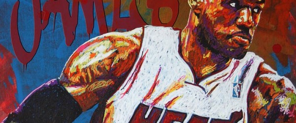 LEBRON JAMES Interviews Video Game Lebron James! (VIDEO) LEBRON ARTISTIC2